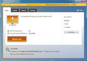 Download Microsoft Security Essentials