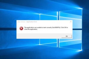 The Application Was Unable To Start Correctly (0xc000007b) in Windows 10